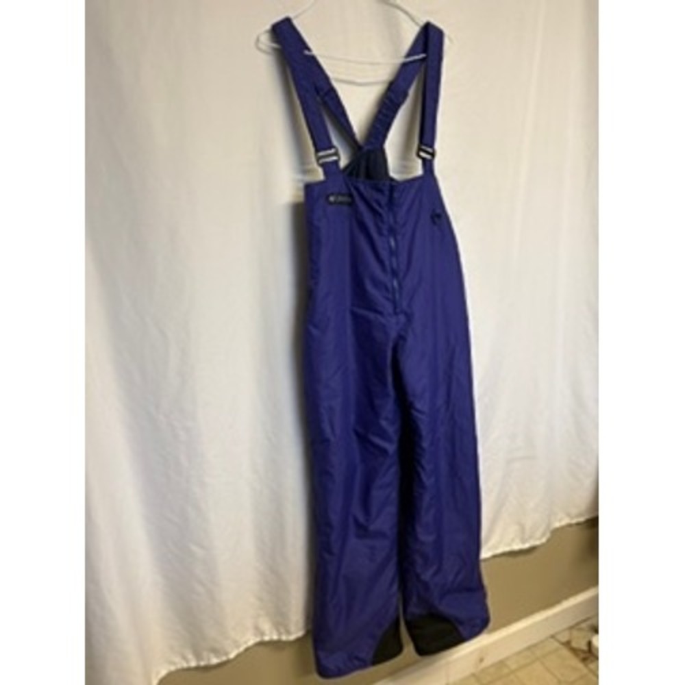 Columbia Sportswear Womens Purple Insulated Snow Bib Ski Pants Overalls Large